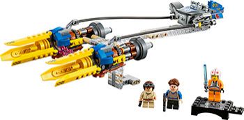 Конструктор Lego Star Wars TM Гоночный под Энакина: выпуск к 20-летнему юбилею 75258