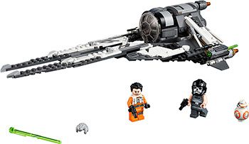 Конструктор Lego Star Wars TM Перехватчик СИД Чёрного аса 75242