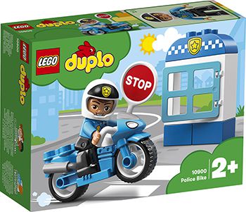 Конструктор Lego Полицейский мотоцикл 10900 DUPLO Town