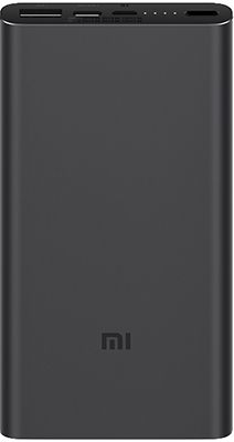 Внешний аккумулятор Xiaomi Mi Power Bank 3 PLM12ZM Black 10000mAh (VXN4253CN)
