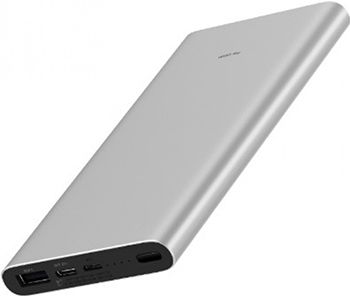 Внешний аккумулятор Xiaomi Mi Power Bank 3 PLM12ZM Silver 10000mAh (VXN4251CN)