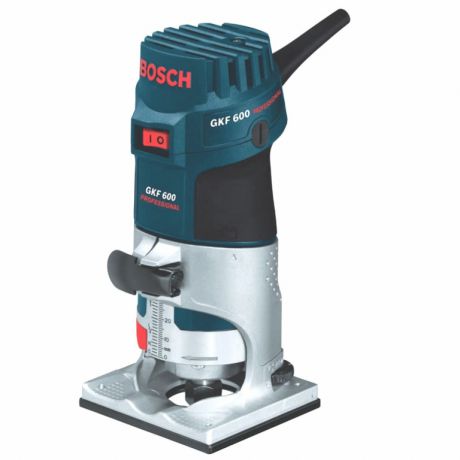 Фрезер кромочный BOSCH GKF 600 Professional кейс