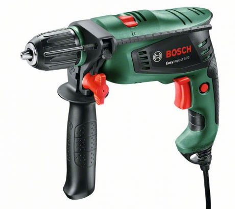 Дрель ударная BOSCH EasyImpact 570 0603130120 570 Вт