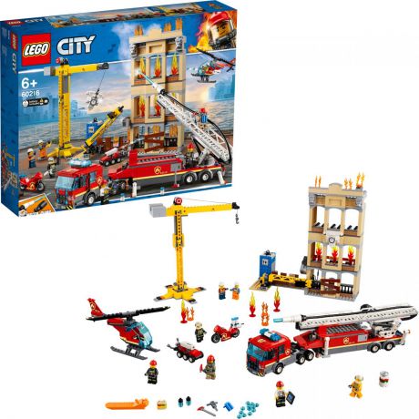 Конструктор LEGO City 60216 Лего Сити Центральная пожарная станция
