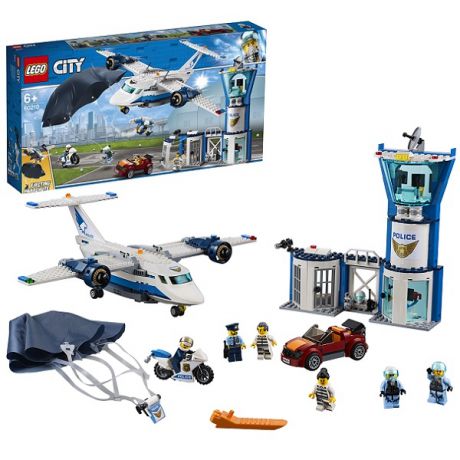 Конструктор LEGO City 60210 Лего Сити Воздушная полиция: авиабаза