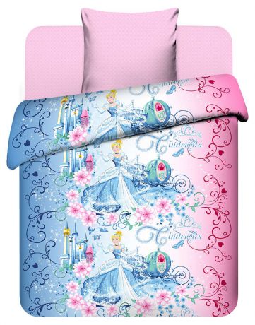 Детский комплект постельного белья Disney «Принцесса», бязь, 1,5-спальный, наволочка 70x70, диз. 7231