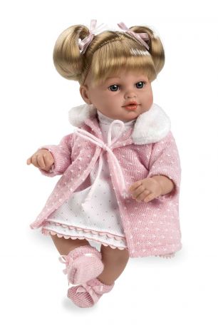 Кукла Arias Elegance в розовом пальто, 33 см, Т11086