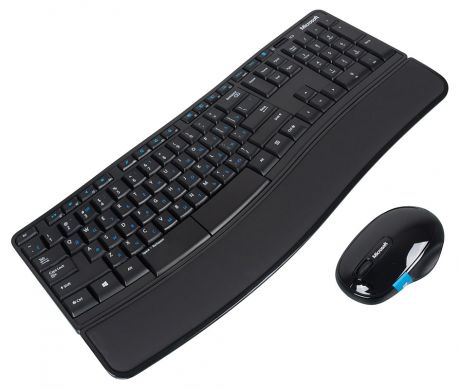 Комплект беспроводные клавиатура и мышь Microsoft L3V Sculpt Comfort