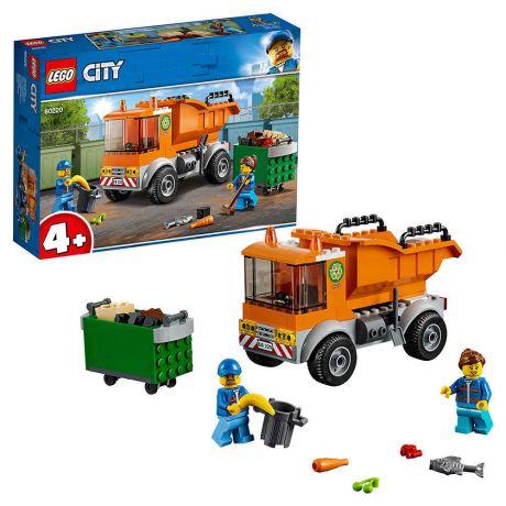Конструктор LEGO City 60220 Лего Сити Мусоровоз