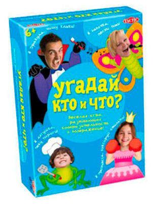 Настольная игра «Кто и что?»