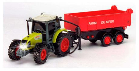 Трактор с прицепом для зерна,35см, Dickie