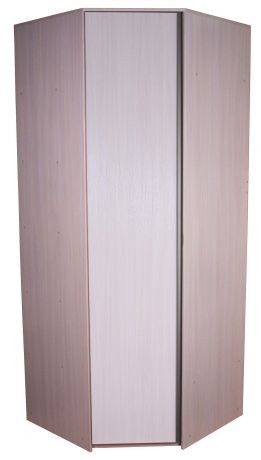 Угловой шкаф «Премиум», 97х60х240 см, беленый дуб