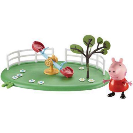 Игровой набор Игровая площадка Пеппы качели-качалка Peppa Pig