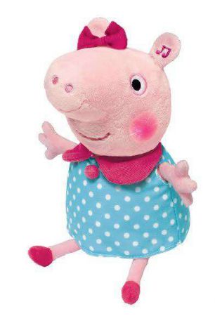 Мягкая игрушка «Пеппа» Peppa Pig, озвученная