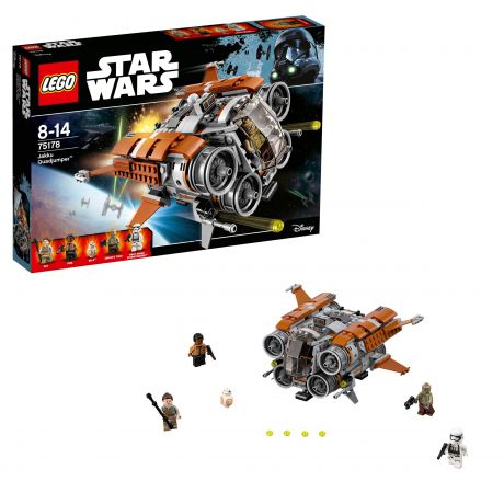 Конструктор LEGO Star Wars 75178 Лего Звездные Войны Квадджампер Джакку