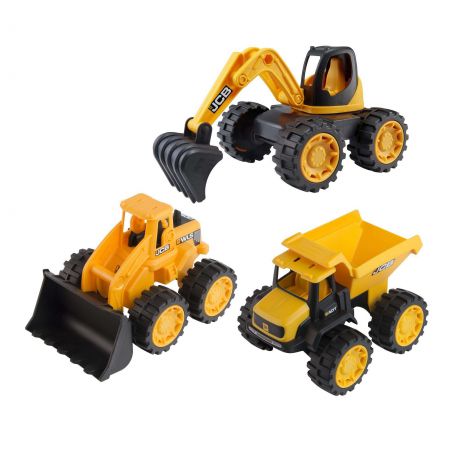 Набор машин Строительная техника JCB HTI 1416234, 3шт