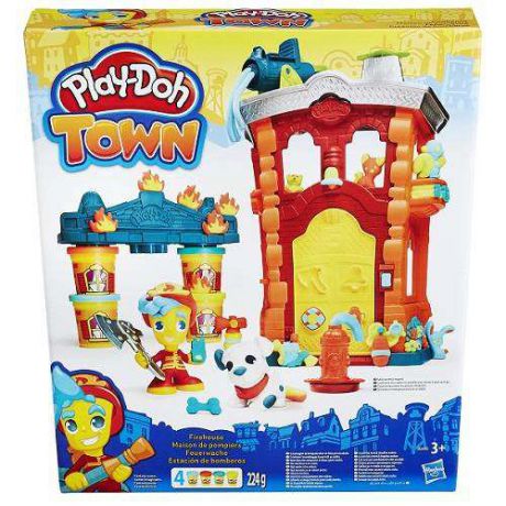 Набор пластилина для лепки «Пожарная станция» Play-Doh