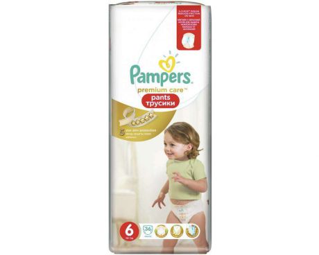 Трусики Pampers Premium Care 6 (16+ кг) 36 шт