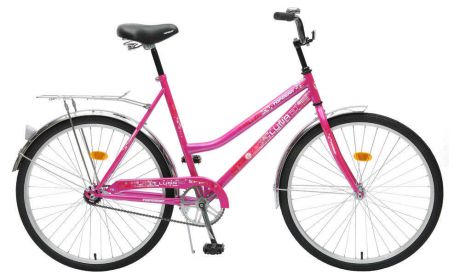 Велосипед городской TopGear Luna 50, 28", розовый