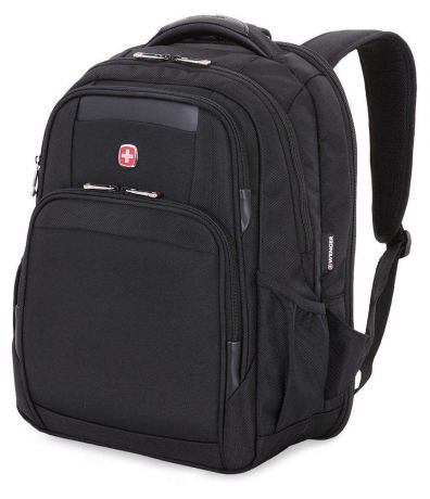 Рюкзак городской Wenger ScanSmart, 26 л, черный, 32х19х43 см