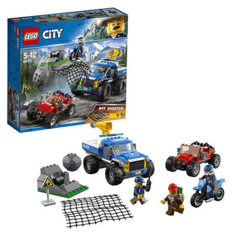 Конструктор LEGO City 60172 Лего Сити Погоня по грунтовой дороге