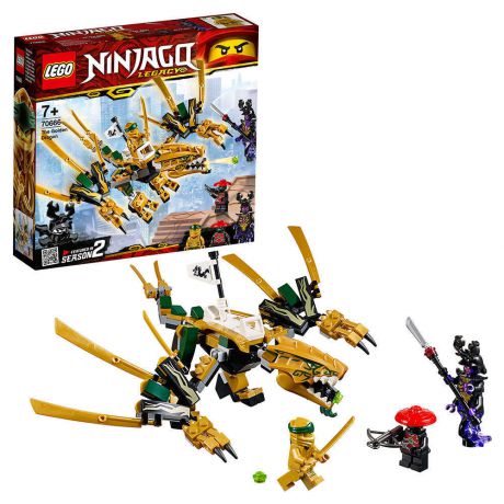 Конструктор LEGO Ninjago 70666 Лего Ниндзяго Золотой Дракон