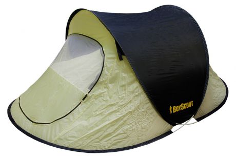 Палатка BoyScout, двухместная, самораскладывающаяся, 245x145x95 см