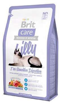 Корм для кошек с чувствительным пищеварением, Brit, 2 кг