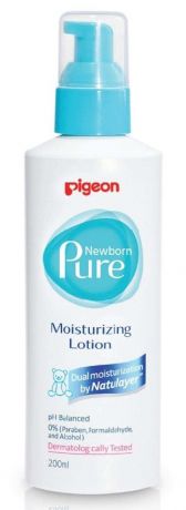 Детское молочко Pigeon Newborn Pure Moisturizing Lotion увлажняющее с рождения 200 мл