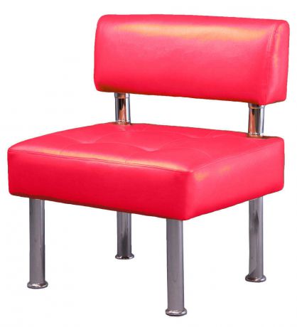 Кресло модульное «Сантьяго», красное, 70x60 см