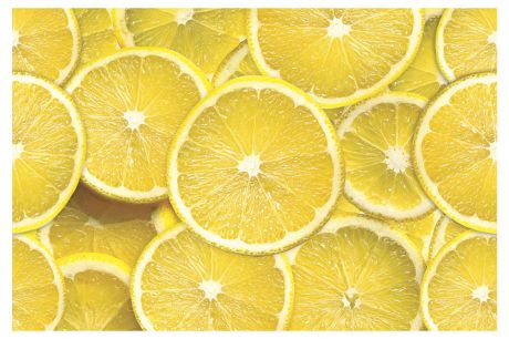 Кухонный фартук «Лимоны», 90х60х0.6 см