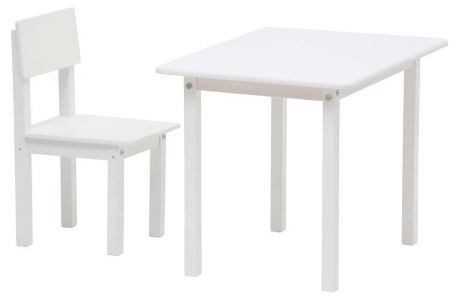 Комплект детской мебели Polini Кids Simple 105S, стол+стул, белый