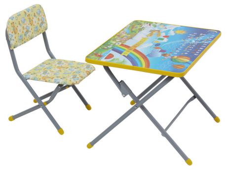 Комплект детской мебели Фея Досуг 101 «Алфавит», стол+стул