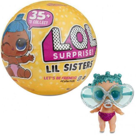 Кукла-сюрприз в шаре Конфетти Сестрёнки LOL 549550 MGA Entertainment