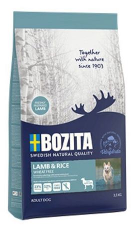 Сухой корм для чувствительных собак, «Bozita», ягнёнок, 3500г
