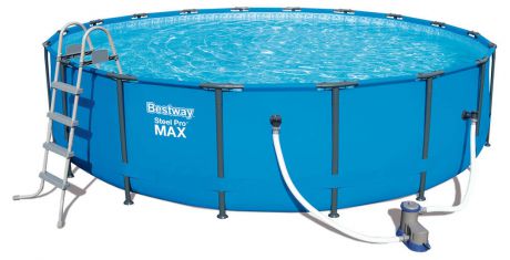 Каркасный бассейн Bestway Steel Pro Max 56462, 549х122 см, 23062 л (полный комплект)