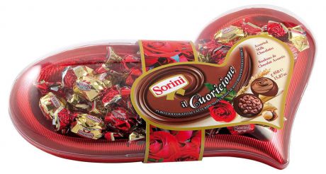 Шоколадные конфеты в наборах «Драгоценное сердце», 475г
