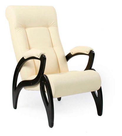 Кресло для отдыха Модель 51, венге/молочный