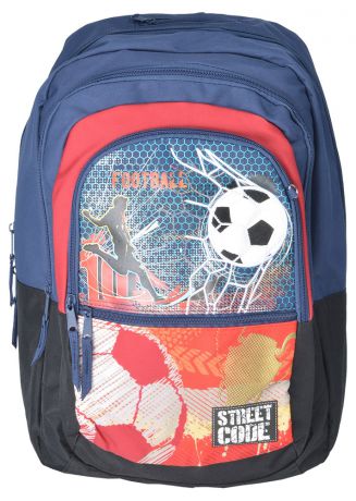 Рюкзак детский, football, синий