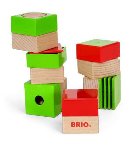 Развивающие кубики Brio, 6 кубиков