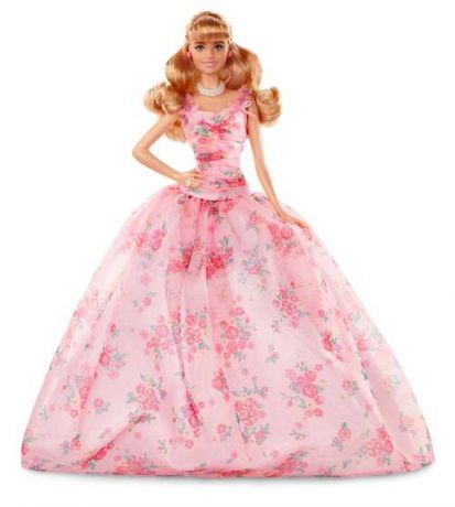 Коллекционная кукла Пожелания ко дню рождения Barbie FXC76