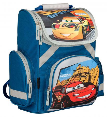 Рюкзак школьный Cars, 35х26.5х13 см
