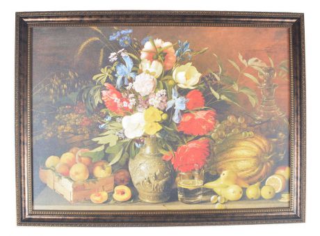 Картина «Хруцкий. Цветы и плоды», 50х70 см