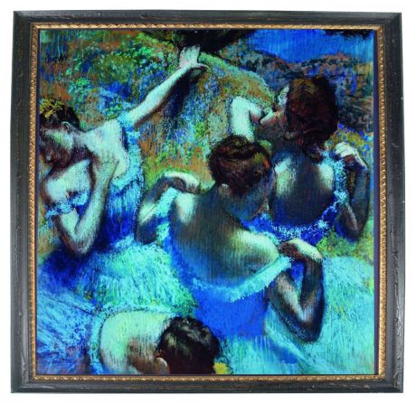 Картина «Дега. Голубые танцовщицы», 60х60 см