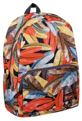 Рюкзак Berlingo Casual, оранжевый, 42x29 см