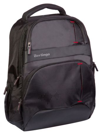 Бизнес-рюкзак Berlingo Premium, черный, 46x33 см