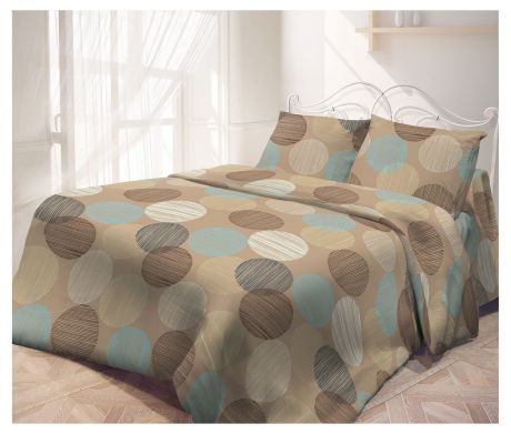 Комплект постельного белья «Самойловский Текстиль», 2-спальный, хлопок, наволочки 50х70