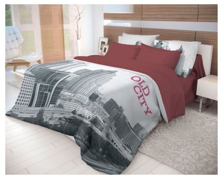 Комплект постельного белья «Волшебная ночь» Old city, евро, ранфорс, наволочки 2 шт 50х70 и 2 шт 70х70