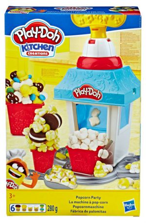 Набор для лепки Плей-До Попкорн-вечеринка Play-Doh Hasbro E5110