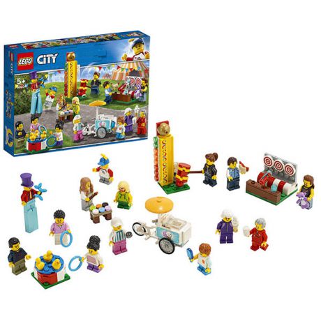 Конструктор LEGO City 60234 Лего Сити Комплект минифигурок Весёлая ярмарка